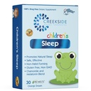 Creekside Naturals Children... Sleep, with Melatonin and Kamomile, Zero Sugar, Vegan, Pediatrian Formulated, Orange Dream Flavor, 30 EZ Melt Tabletit