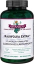 Vitanica Rauwolfia Extra - Heart Health Supplement - Tukee Verenpaine Jo terveen alueen - täydentää magnesium, CoQ10 & Snakeroot - 180 Vegan Caps