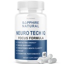 Neuro Tech IQ Brain Supplement Neurotech Iq Focus Formula pillereitä (60 kapselia)