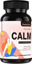 Rauhallinen Ashwagandha lisäravinteet, Ashwagandha 4000 mg Rhodiola Rosea, Reishi, Ginseng, Bacopa, L Theanine, Natural Adaptogens Nootropic Stressi & Mood Support, 60 kapselia