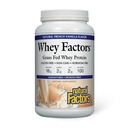 Natural Factors Whey Factors, Ranskan vanilja, 2-Punta (Pack of 6)