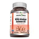 Amazing Omega Wild Alaskan Salmon Oil Supplement ... 2000 Mg per Serving... 180 Softgels...