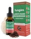 Sienet leijonan Mane Sienen nestemäisiä tihkuroita, suklaata - Tincture Lions Mane Extract tukee aivojen Fog, Focus, Muisti & Terve mieliala - Sieni Complex täydentää aikuisille - 30 tarjoilut