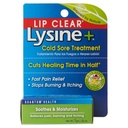 Lip Clear Lysine+ Kylmän Soren hoito 0. 25 oz