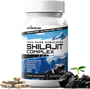 Himalayan Shilajit Kapselit Miehet Naiset - Premium Himalayan Fulvic Acid Supplement Pillerit - Ashwagandha Turmeric Ginkgo Biloba Ginseng Cordyceps Mushroom Sting Nettle Black Pepper