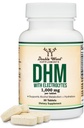 DHM1000 Dihydromyricetin (DHM) Tabletit - tehokkain DHM täydentää markkinoilla - 1000 mg (30 Count) Enhanced Electrolytes for Hydration ja maksan tukea Double Wood