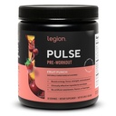 LEGION Pulse Pre Treenout täydennysosa - Kaikki luonnon typpioksidin esitreenaamisen Drink to Boost Energy, Creatiini ilmaiseksi, luonnollisesti makeutettu, Beta Alanine, Cipulline, Alpha GPC (Fruit Punch)