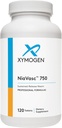 XYMOGEN NiaVasc 750 - Pitkäkestoinen release Niacin for a Lesser Flushing Effect - Tukee ylläpitoa terveiden veren rasvat (120 Aika-vapauta tabletit)
