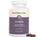 Real Sienet Chaga-sienikapselit ... Organic Chaga-uutejauhe, uutejauhetta wellness & Energy Support...