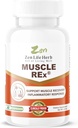 ZEN LIFE HERB Muscle REx - Joint, lihasten ja hermojen tuki - Rentoutua Aches & Krooninen häiriö Plant-Based Supplement (60 kapselia)