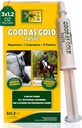 TRM Good as Gold Equine Calming Supplement Liitä rentoutumista ja keskittyä Tryptofaani, magnesium, B-vitamiinit - 3 Määrä x 1,23 oz (3 Määrä x 35 g) - 3 Määrä x 1,23 oz