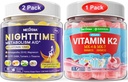 Bundle: Melatoniini 10 mg 20 mg & K2-vitamiini Gummies