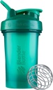 BlenderBottle Classic V2 Shaker Bottle Täydellinen proteiini Shakes ja pre harjoitus, 20-Ounce, Emerald Green