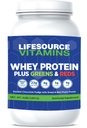 LifeSource vitamiineja Whey Plus Greens & Reds Phyto Foods (4 kg)