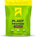 Aksenttikasviproteiinijauhe - ei-lyijyvegaaninen proteiini, nolla keinotekoisia ainesosia, soija ja gluteeniton, ei lisättyä sokeria, 4g BCAA, 2g Leusine - suklaa, 18 tarjoilua