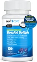 Maximum Strength SleepAid Soft Geels - Nighttime Sleep Aid Difenhydramine HCl 50mg - Non Habit Forming Unilääkkeet aikuisille - Erittäin vahva OTC unilääkkeitä aikuisille (100 kreivi)