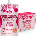 Vegaanikollageeni Konjac Jelly (Peach Flavor) 120g x 10 pakkausta