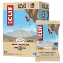 CLIF BAR - Energy Protein Bars - White Chocolate Macadamia Nut - valmistettu orgaaninen Kaura - Energy Bars - ei-GMO - (15 pakkaus)