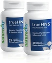 NatureCity True-HNS Hiusten kynnet ja ihon kynsien Kynsi Keratiini ja kasvi perustuu Biotiini vitamiini täydentää Täysi ja vahvempi hiukset ja kynnet.