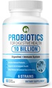 Probiootit digestiiviselle terveydelle 60 kapselia 10 miljardia PMY Scientifically Formulated Multi Strain Probiootti Blend ... Organic lisäravinteet prebiootit miesten & naisten (10 miljardia probiootit)