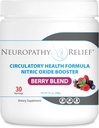 Neuropatia ReliefTM - Circulatory Health Formula Typpioksidi Booster - Berry Blend - L-arginiini L-sitrulliini