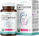USDA Organic Imetys täydentää - lisätä maidon saantia kasviperäisten imetys tuki - tuki äideille - Luomu: Sarviapila siemen, Fenkoli ja maito Thistle - 60 Vegaani kapselit (ei pillereitä tai evästeitä)