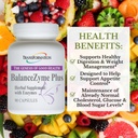 MUUTOKSET HYVÄN TERVEYDEN GENESIS-tasapainoZyme Plus naisille ja miehille, Garcinia Cambogia ja Enzyme Blends for Health, Gut Health, 90 kapselia