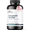 Designs for Health OmegAvail Synergy - Omega Complex for Adults - Omega 3-6-7-9 Rasvahapot Borage ja Macadamia Oil + Triglyseridi (TG) Fish Oil with DHA & EPA (60 Softgels)