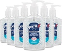 Germ-X Advanced Hand Sanitizer, Non-Drying Kosteuttava selkeä geeli, pikainen ja ei huuhtelu Formula, Takaisin koulun tarvikkeet College, Pump Bottle, 8 Fl Oz (Pack of 6)