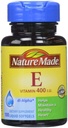Luonto Valmistettu dl-Alfa-vitamiini E 400 IU Softgels 100 ea (pakkaus 4)