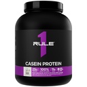 Sääntö 1 Kaseiiniproteiinia - 25g proteiinia ja 11g EAA:ta Hitaasti vapautuvasta Micellar Caseinia Yön yli -hyödyntämiseen ja jatkuvaan ruokailuun aterian välillä (4 punta*, Vanilla Crème)