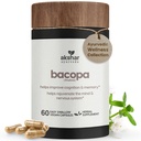 AKSHAR Ayurveda - Bacopa 500mg Brahmi Supplement, nuorennusjärjestelmä, Bacopa pillereitä tukemaan kognitiivisia toimintoja aikuisille, Vegaani Cruelty Free Bacopa Monnieri (60 kreivi)