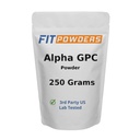 Alfa-GPC Powder 250 Grams, ei-GMO Alpha GPC Supplement Koliini Powder, Vegan, Kolmas osapuoli testattu, Esityö, Muisti ja Focus, Scoop