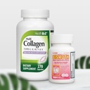 HealthA2Z® Mega Savings Bundle - Vismutti Subsalisylaatti 262 mg (100 tablettia) & Multi Collagen Pillerit, 1735 mg (270 kollageenikapselia)