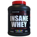 Insane Labz Insane Whey,100% Lihas Building Whey Protein, Post Treout, BCAA Amino Profile, Mass Gainer, Aterian korvaaminen, 5lbs, 60 Srvgs, (Birthday Cake)