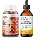 Wild & Organic Tart Kirsikka Gummies & Turmeric Tincture 4 fl oz