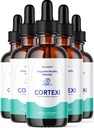 LIVORKA Cortexi Oral Drops to Drink - Formula korvan terveys, kuulo tuki - pakkaus 5 pullot (150 päivän toimitus)
