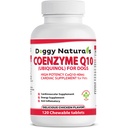 Coenzyme Q10 High Potency COQ10-40mg UBIQUINOL koirille (120 Tabs) Valmistettu Yhdysvalloissa CoQ10 koirille
