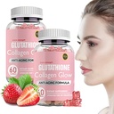 Glutatione Collagen Glow, Glutatione Collagen Glow Gummies, Collagen Gummies for Women Skin Care, Korean Collagen Gummies elvyttää ihosi (2PCS)
