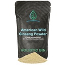 Kokonaisuus Bin Wild American Ginseng Powder Pure Organic Ginseng Supplement Valmistettu Wild Harvennettu 20 vuotta vanhoja juuria Appalachia (Panax Quinquefolius) ... Ei täyteaineita tai lisäaineita (25 grammaa)