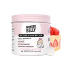 Ihmeellisesti bloat + Gas Relief, Extra Strength Pureskeltavat tabletit, 125 mg simetikonia, ei talkkia tai väriainetta, mansikkakakkua, 42