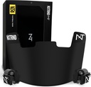 Nxtrnd VZR1 Football Visor, Flat Lens Technology, Sopii aikuisten ja nuorten jalkapallokypärät