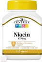 21st Century Niacin Tabletit, 100 mg, 110