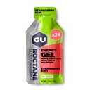 GU Energy Rakennuksen Ultra Endurance Energy Gel, Vegan, Gluteeniton, Kosher, ja Dairy-free On-The-Go Sports Nutrition for Running, Pyöräily, vaellus tai hiihto, Mansikka Kiivit (24 Packets)