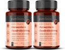 Pureclinica 1500 mg Glukosamiini HLC ja chondroitin x 360 tablettia (2 pullo 180) - 12 kuukautta Supply. Tehokkain ja bioaktiivinen: Kondroitin 90%, Glukosamiini HCL 83,1%