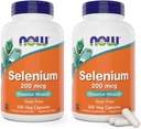 Nyt Selenium 200mcg kapselit, 300 Luku (Pakkaus 2) - L Selenometioniini Mineral Supplement naisten ja miesten - Veg Caps, ei-GMO, Vegaani Friendly, Hiivavapaa