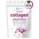 Mikroaineet Multi Collagen Peptides Powder, 2lb 