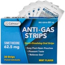 Anti Gas Relief 30 nauhat ... Mint Flavor suun kautta liukenevat antibloating Relief nauhat ...Nopea kaasu helpotus aikuisille...