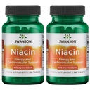 Swanson Niacin (Vitamin B3) - vitamiini täydentää tukee sydämen terveys ja hiilihydraatti aineenvaihdunta - edistää luonnon energian tuotantoa - (250 tablettia, 100 mg NE Each) (2 pakkaus)