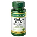 Nature's Bounty Ginkgo Biloba 120mg, 100 kapselia (paketti 2)